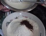 チョコ蒸しパン！フォンダンショコラ風作り方3写真