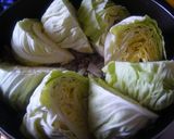 巻かない☆ロールキャベツ風肉あんのせ作り方4写真