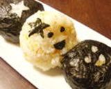 俵おにぎり*簡単なのにかわいい!お弁当に作り方5写真