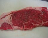牛ロースステーキにんにくソース作り方1写真