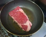 牛ロースステーキにんにくソース作り方3写真