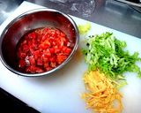 丼シリーズ・・・トマト丼作り方4写真