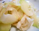 乾燥イカとセロリのマリネ作り方3写真
