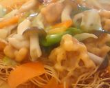 イカ珍味入り☆あんかけカタ焼きそば作り方8写真