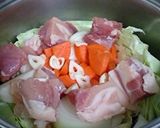 キャベツと鶏肉の煮込み作り方5写真