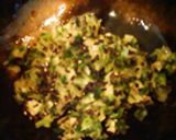 セロリの葉っぱと大根の皮で付け合わせ♪作り方4写真