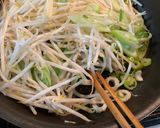 半玉でも満足、塩野菜焼きそば作り方3写真