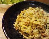 じゃこと野沢菜のごはん☆レタス包み作り方10写真