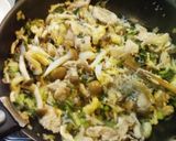 じゃこと野沢菜のごはん☆レタス包み作り方7写真