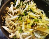 じゃこと野沢菜のごはん☆レタス包み作り方6写真