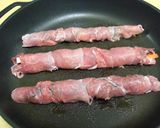 栄養満点♪チーズと野菜の豚肉巻き作り方7写真