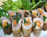 栄養満点♪チーズと野菜の豚肉巻き作り方11写真