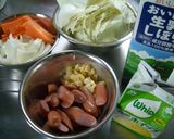 白菜の簡単♫♬クリーム煮♪作り方1写真