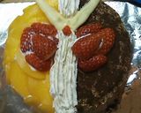 仮面ライダーダブルケーキPart2作り方6写真