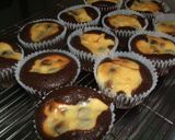 ブラック＆ホワイトカップケーキ作り方4写真