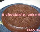 超簡単！炊飯器で作るチョコレートケーキ作り方6写真