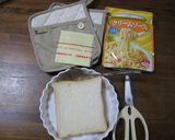 こどもはじめてあさごはん～パングラタン作り方1写真