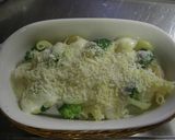 ブロッコリーとエビのちょこっとグラタン作り方3写真