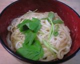 禁断の!ちょい食べカレー釜玉うどん風作り方3写真