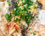 焼肉の生だれでかつおのお花見てこね寿司作り方8写真