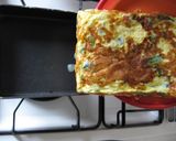菜の花の彩りオムレツ作り方9写真