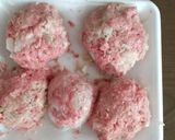 ハンバーグ＋なすび付け合せ作り方2写真