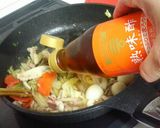 さっぱり八宝菜　堅焼きそば添え作り方4写真