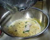 豆乳和風カルボナーラ作り方8写真