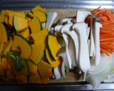 野菜たっぷりスープパスタ作り方1写真