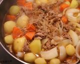 フライパンで昔ながらの肉じゃが作り方6写真