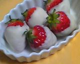 簡単！いちごのホワイトチョコドレス♪♪作り方5写真