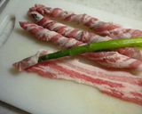アスパラの豚肉巻きにんにく醤油焼き作り方2写真