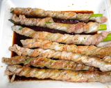 アスパラの豚肉巻きにんにく醤油焼き作り方4写真
