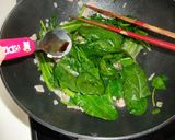 ほうれん草のベーコンバター炒め作り方7写真