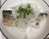 塩サバの新玉のせ作り方3写真