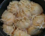鶏ひき肉と野菜の巾着作り方5写真