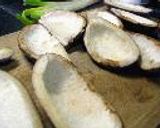 あけびの肉詰め和風あんかけ作り方6写真