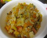 同時！甘い野菜スープ＆おからドライカレー作り方4写真