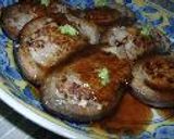 あけびの肉詰め和風あんかけ作り方10写真