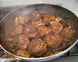 豚肉100%♪<豚バーグのトロミ煮>♪作り方14写真