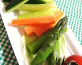 母の味④超簡単♬めちゃウマ野菜ディップ❤作り方1写真