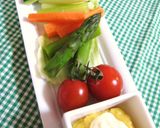 母の味④超簡単♬めちゃウマ野菜ディップ❤作り方4写真
