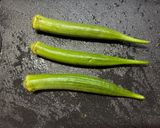 ミョウガ入り納豆キムチオクラと韓国海苔作り方1写真