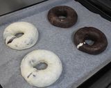 マーブル模様~お洒落なBココアベーグル作り方12写真