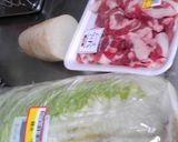 白菜と豚肉の常夜鍋作り方1写真