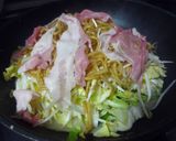 わが家の広島風お好み焼き✿作り方10写真