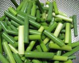 ニンニクの芽と牛肉の炒め物作り方2写真