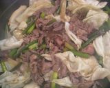 ニンニクの芽と牛肉の炒め物作り方4写真
