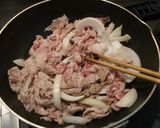 厚揚げ入り豚キムチ作り方1写真