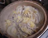 白菜と豚肉の常夜鍋作り方8写真